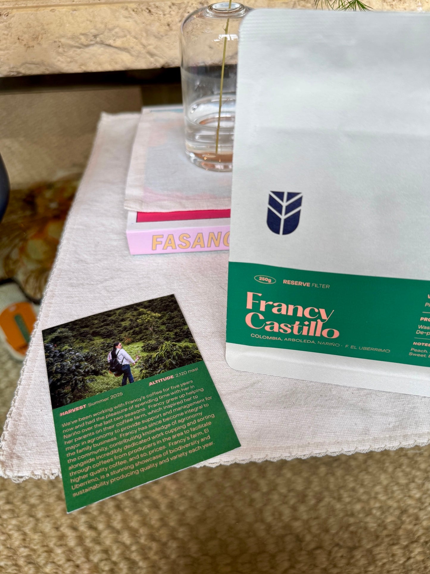 FRANCY CASTILLO - PINK BOURBON, WASHED - COLOMBIA