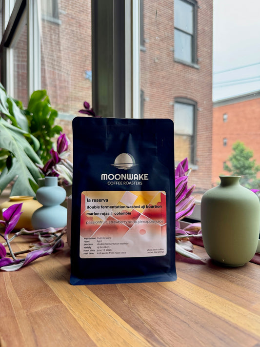 LA RESERVA - MARLON ROJAS - AJI BOURBON, DOUBLE FERMENTATION WASHED - COLOMBIA