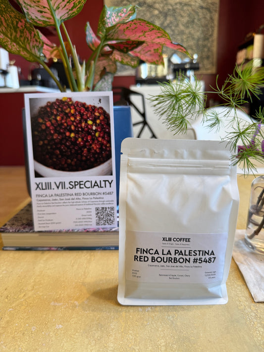 FINCA LA PALESTINA #5487 - RED BOURBON, WASHED - PERU