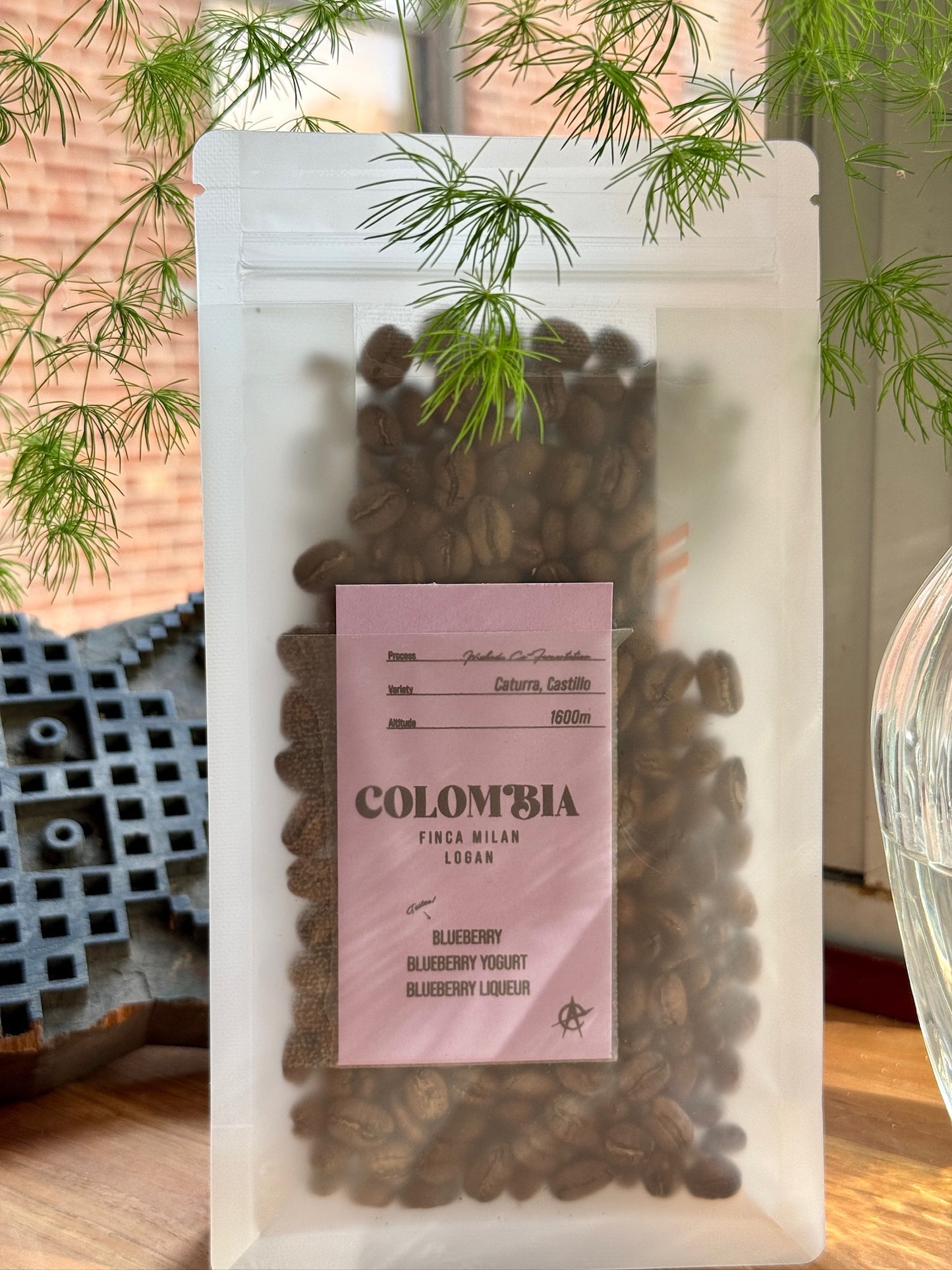 FINCA MILAN LOGAN - CATURRA, CASTILLO, WASHED CO-FERMENTATION - COLOMBIA