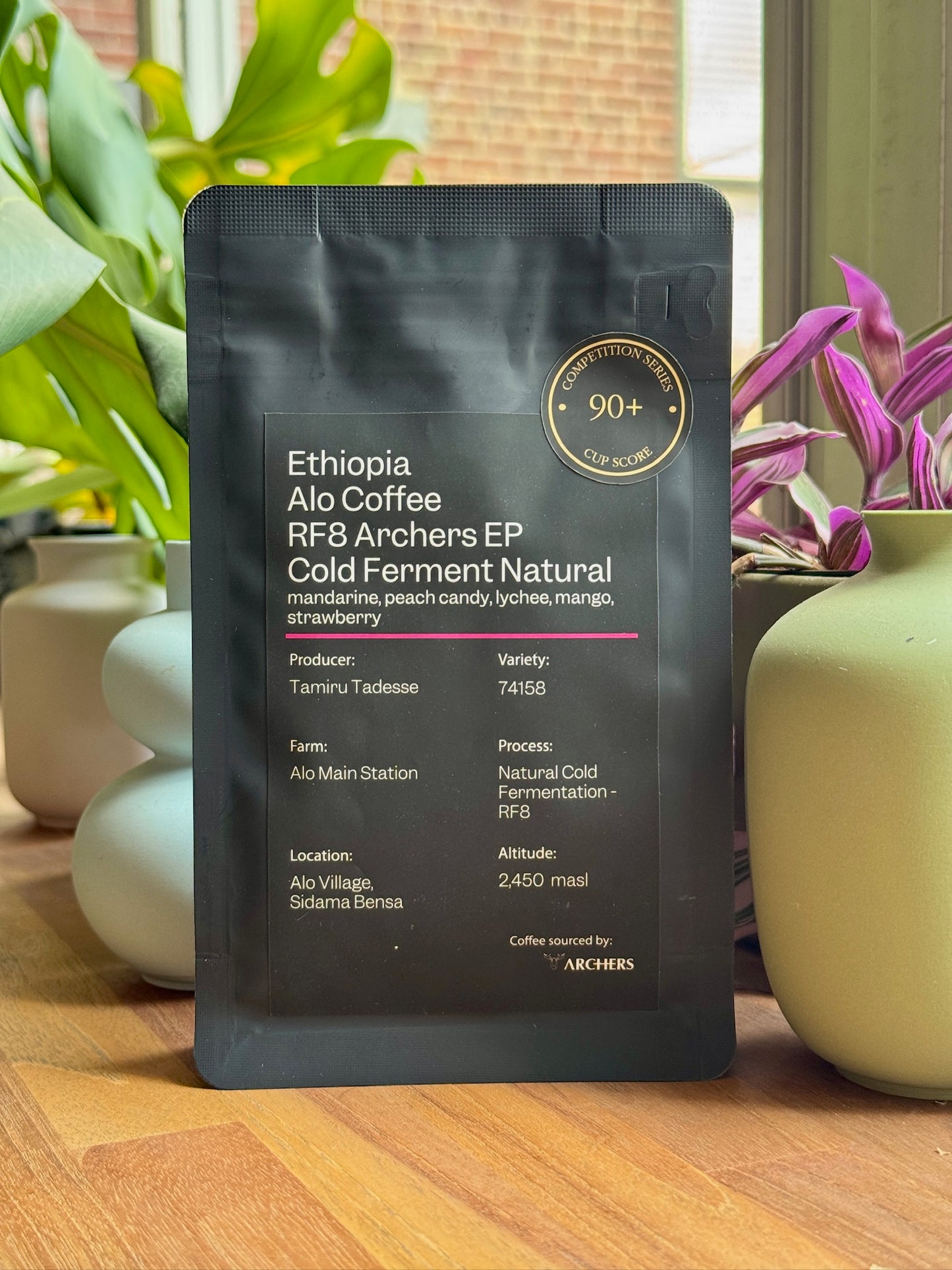 ALO COFFEE RF8 ARCHERS EP - 74158, NATURAL COLD FERMENTATION - ETHIOPIA