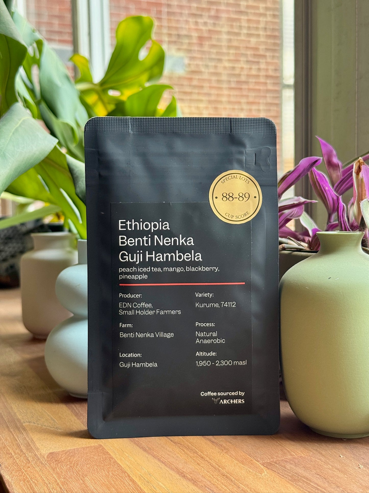 BENTI NENKA GUJI HAMBELA - KURUME, 74112, NATURAL ANAEROBIC - ETHIOPIA