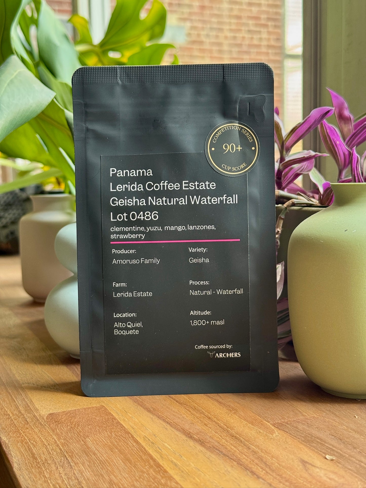 LERIDA COFFEE ESTATE - GEISHA, NATURAL WATERFALL, LOT 0486 - PANAMA