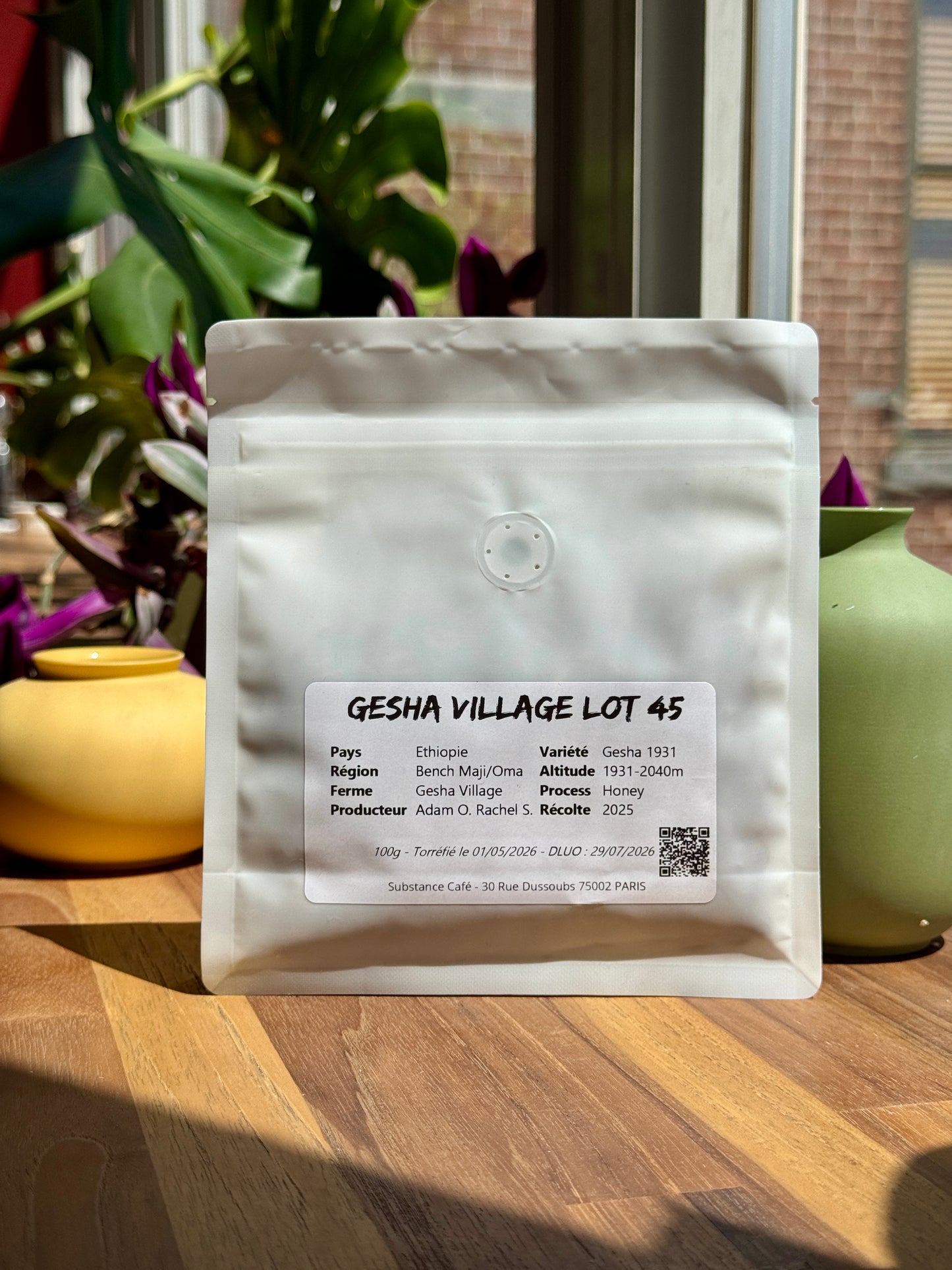 GESHA VILLAGE LOT 45 – GESHA 1931, HONEY – ETHIOPIA