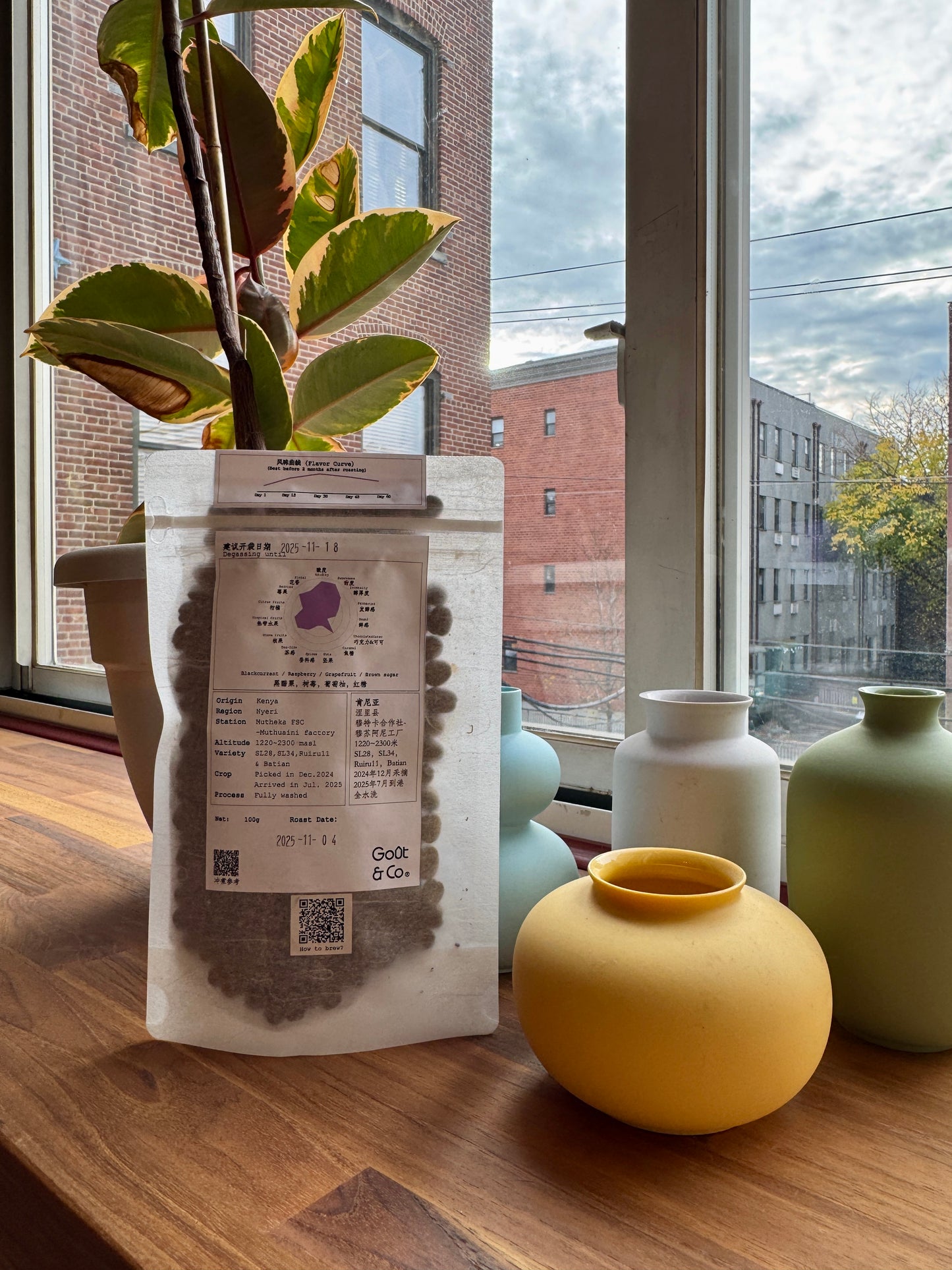 GOÛT & CO - MUTHEKA MUTHUAINI AA SL28, SL34, RUIRU11, BATIAN FULLY WASHED