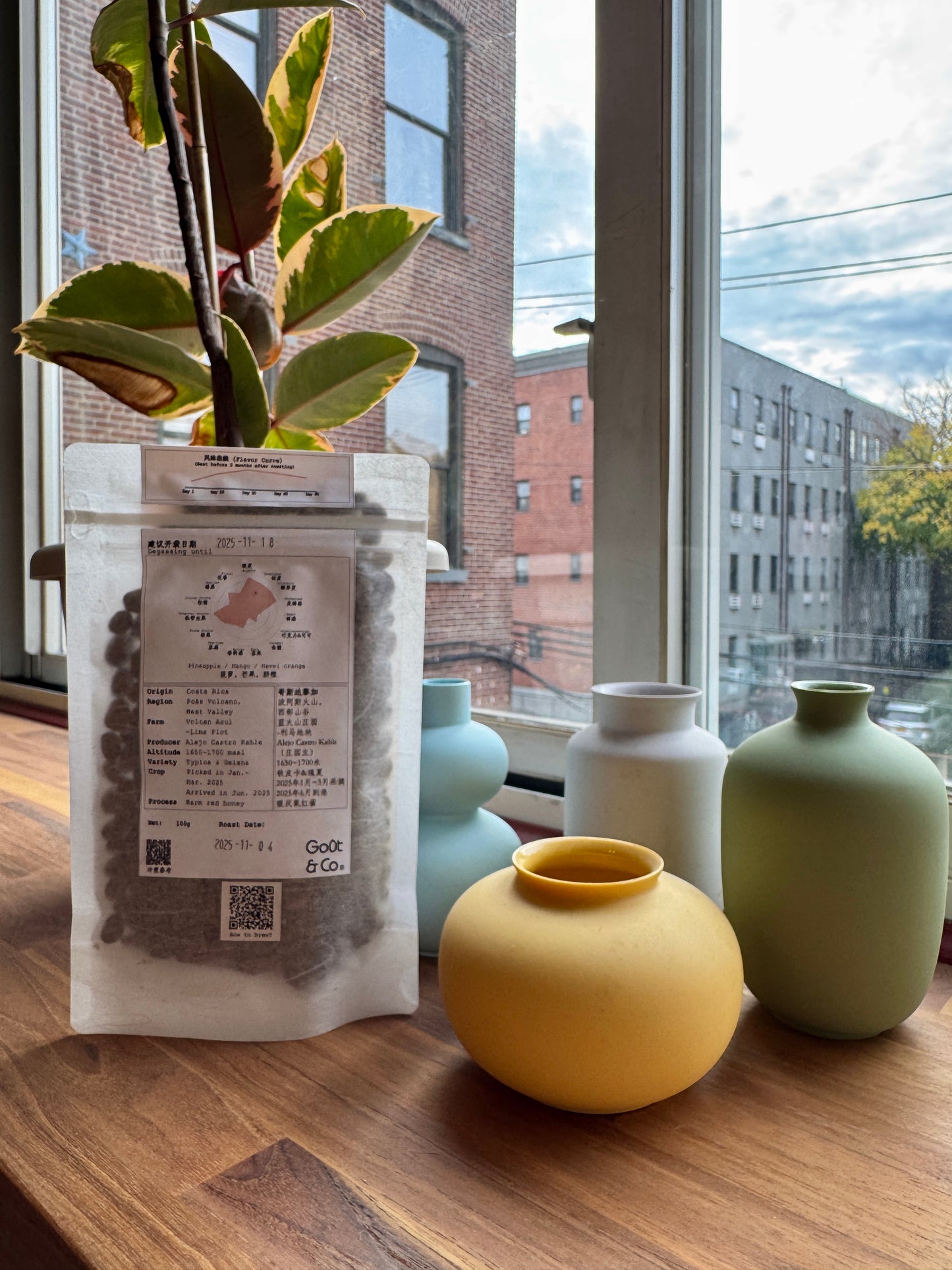 GOÛT & CO - VOLCAN AZUL TYPICA & GEISHA WARM RED HONEY