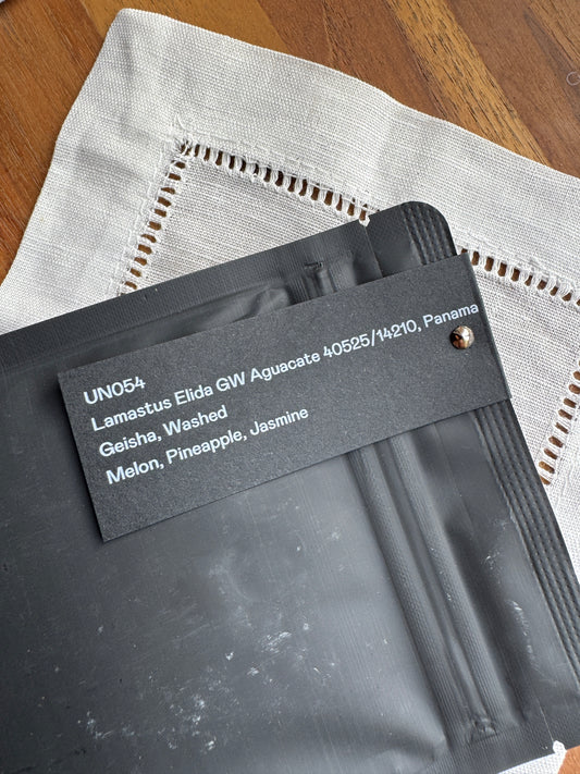 SPECIAL GUESTS - UN054 – LAMASTUS ELIDA GW AGUACATE, GEISHA WASHED