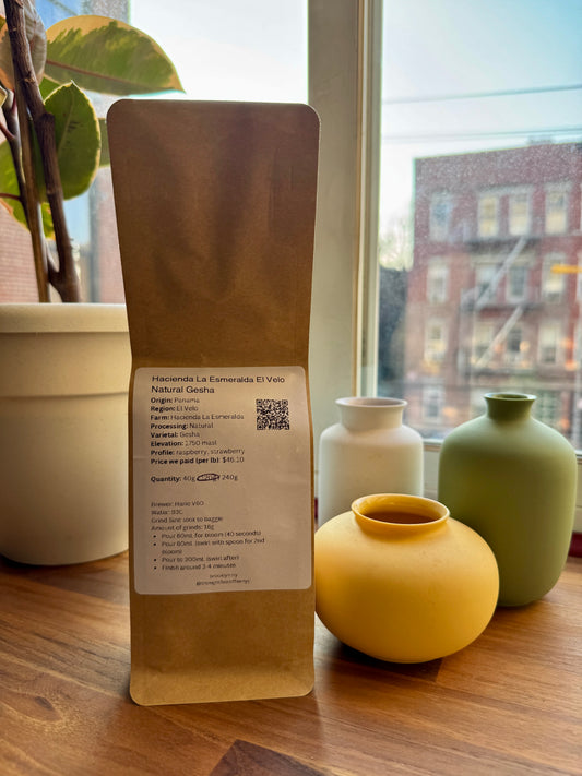 THOUGHTFULCOFFEE - HACIENDA LA ESMERALDA EL VELO – NATURAL GESHA