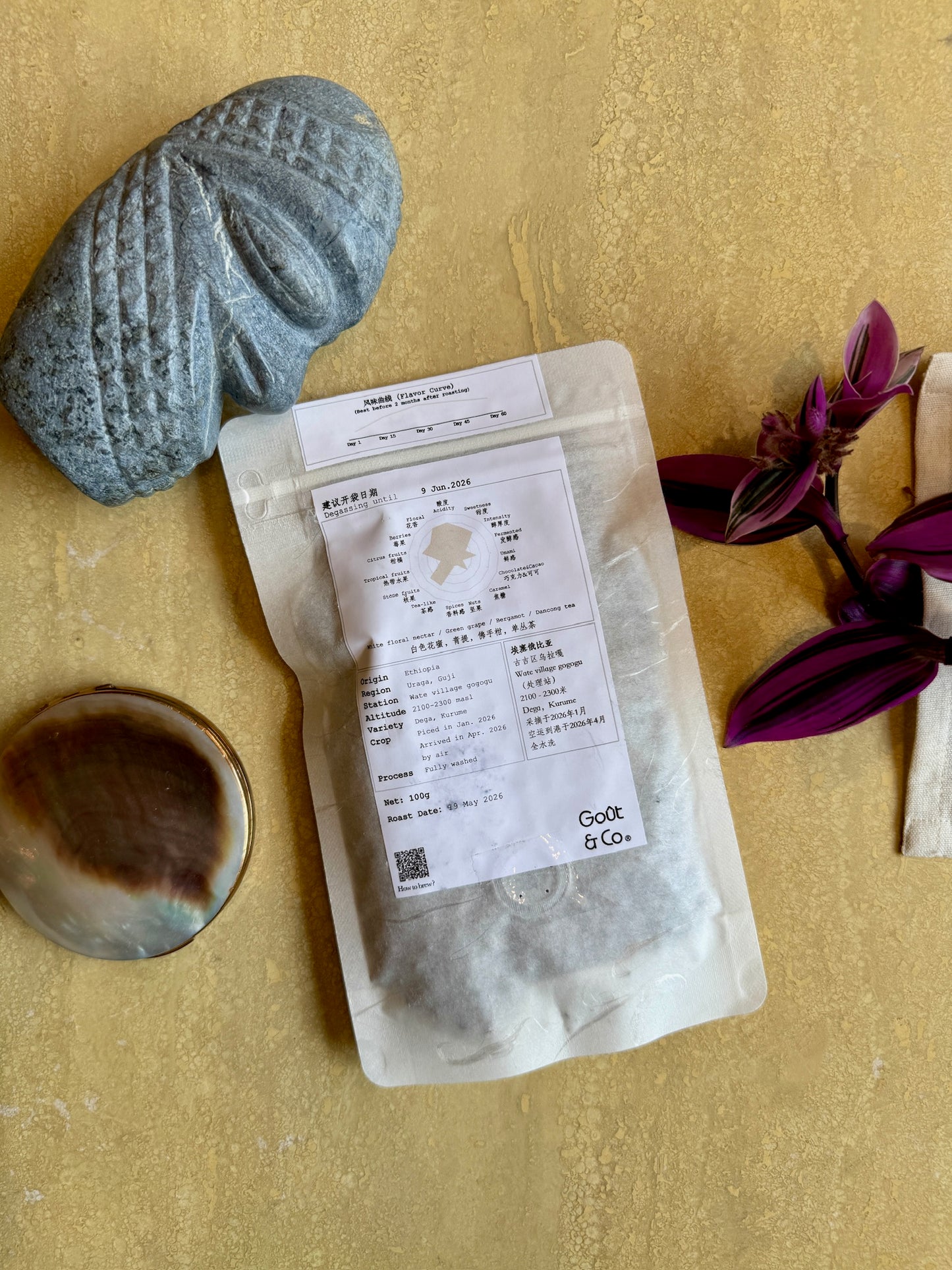 WATE VILLAGE GOGOGU 2026 NEW CROP - DEGA & KURUME G1, WASHED - ETHIOPIA