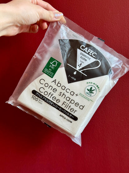 ABACA PLUS CONE FILTERS