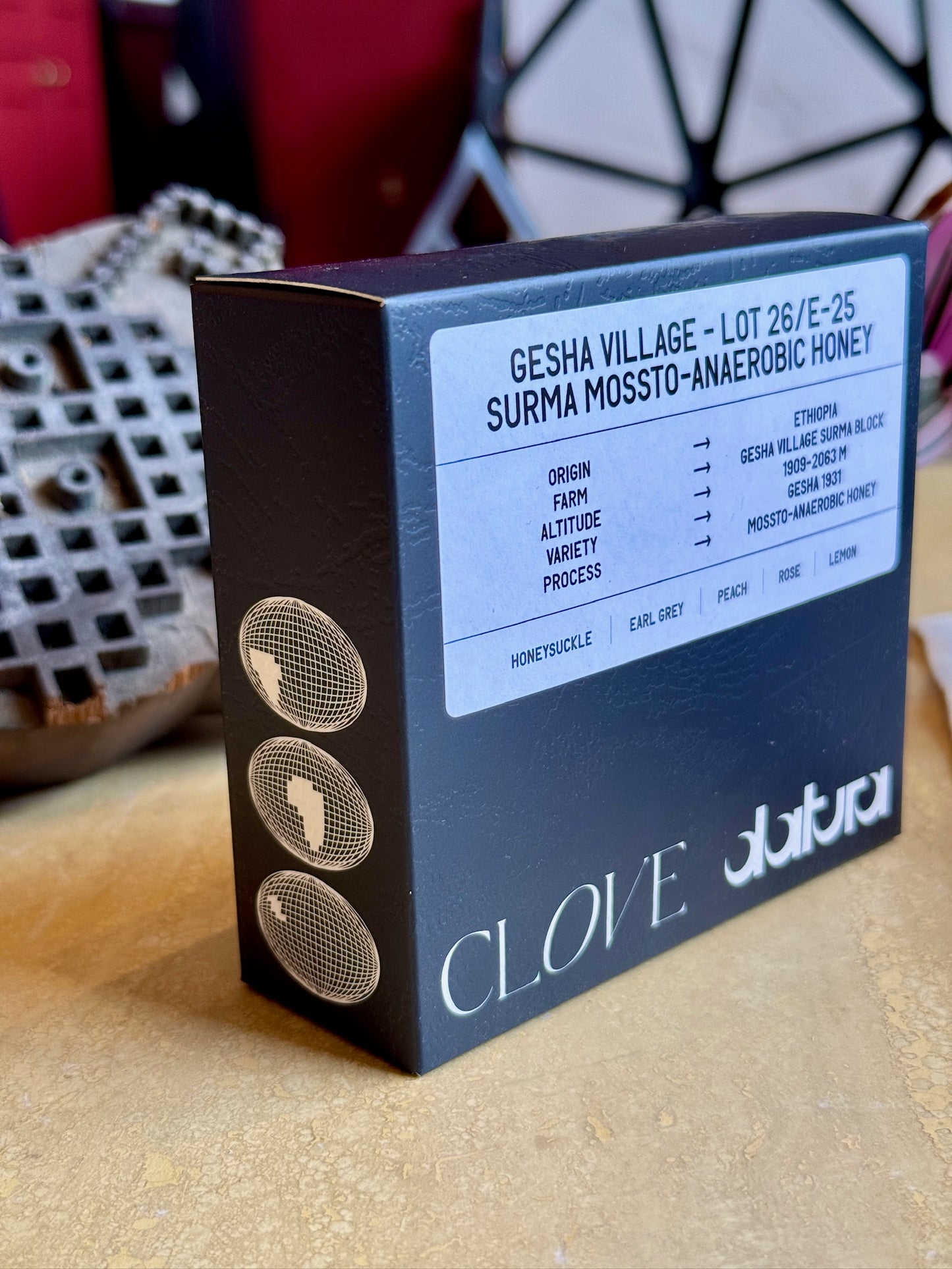 DATURA x CLOVE - GESHA 1931, MOSSTO-ANAEROBIC HONEY - ETHIOPIA