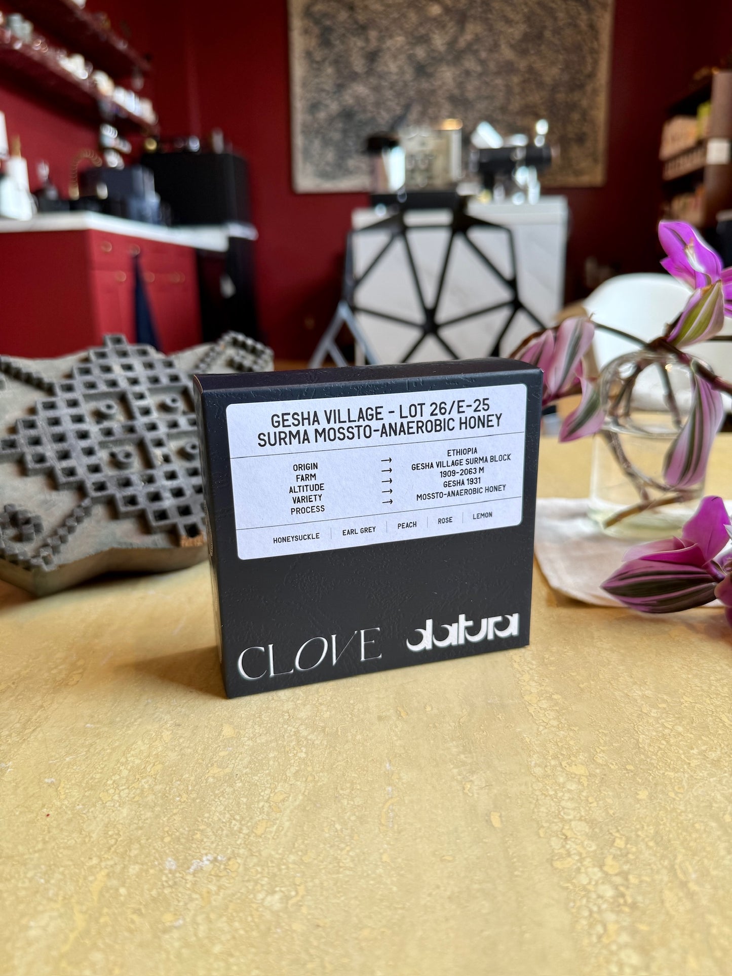 DATURA x CLOVE - GESHA 1931, MOSSTO-ANAEROBIC HONEY - ETHIOPIA