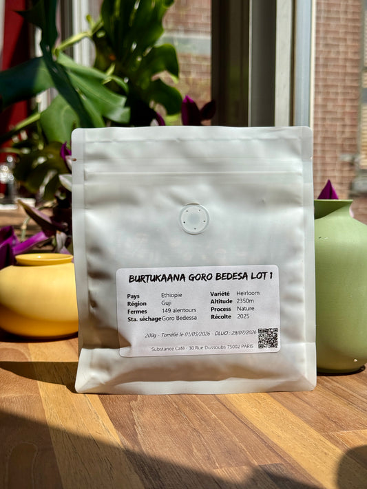 BURTUKAANA GORO BEDESA LOT 1 – HEIRLOOM, NATURAL - ETHIOPIA