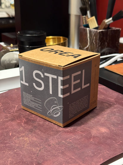 O1 BREWER - STEEL - RAW SILVER