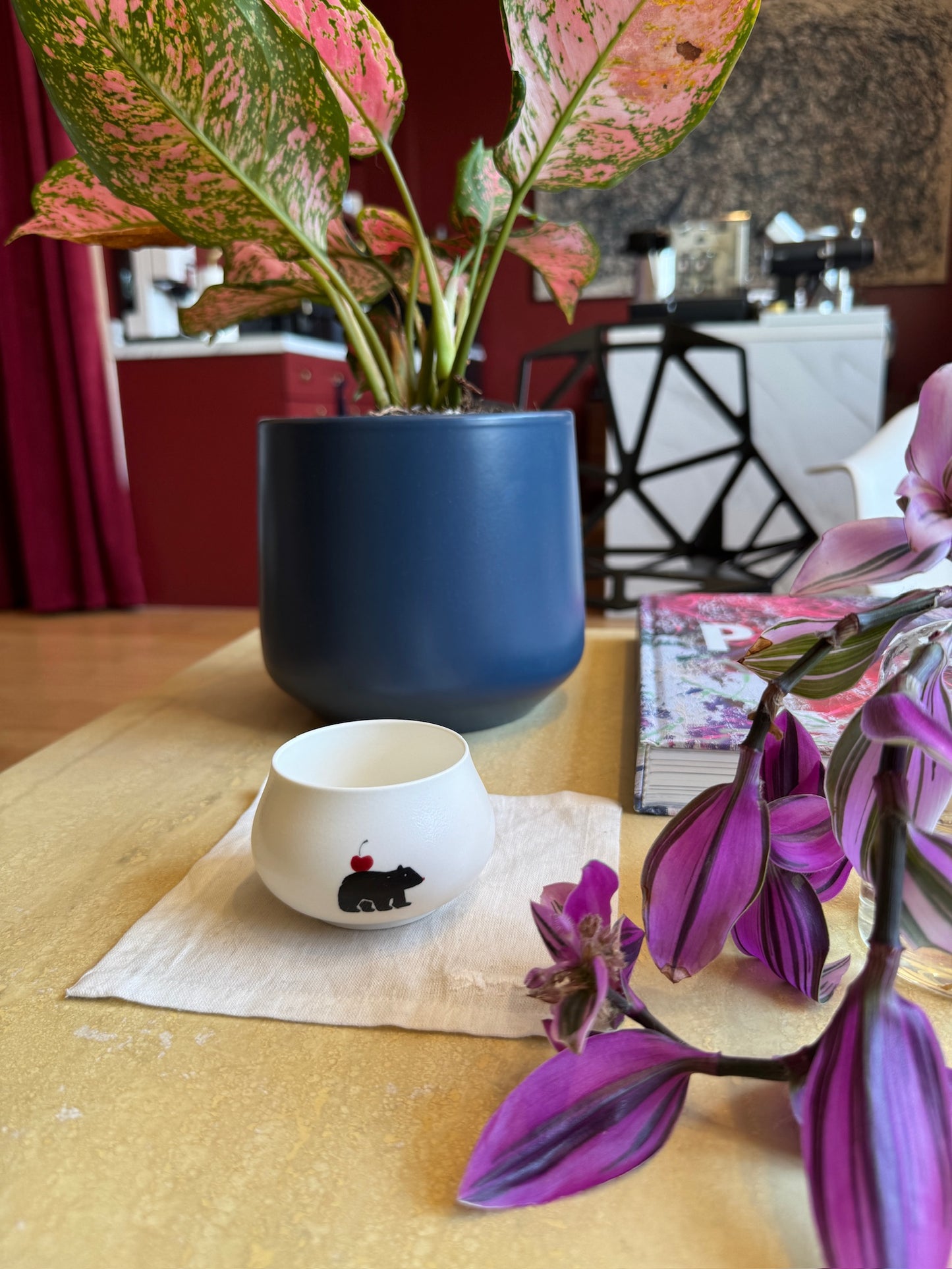 PORCELAIN TASTING CUP