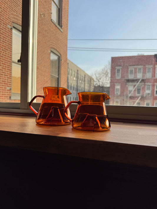 CYCLONE CARAFE - AMBER