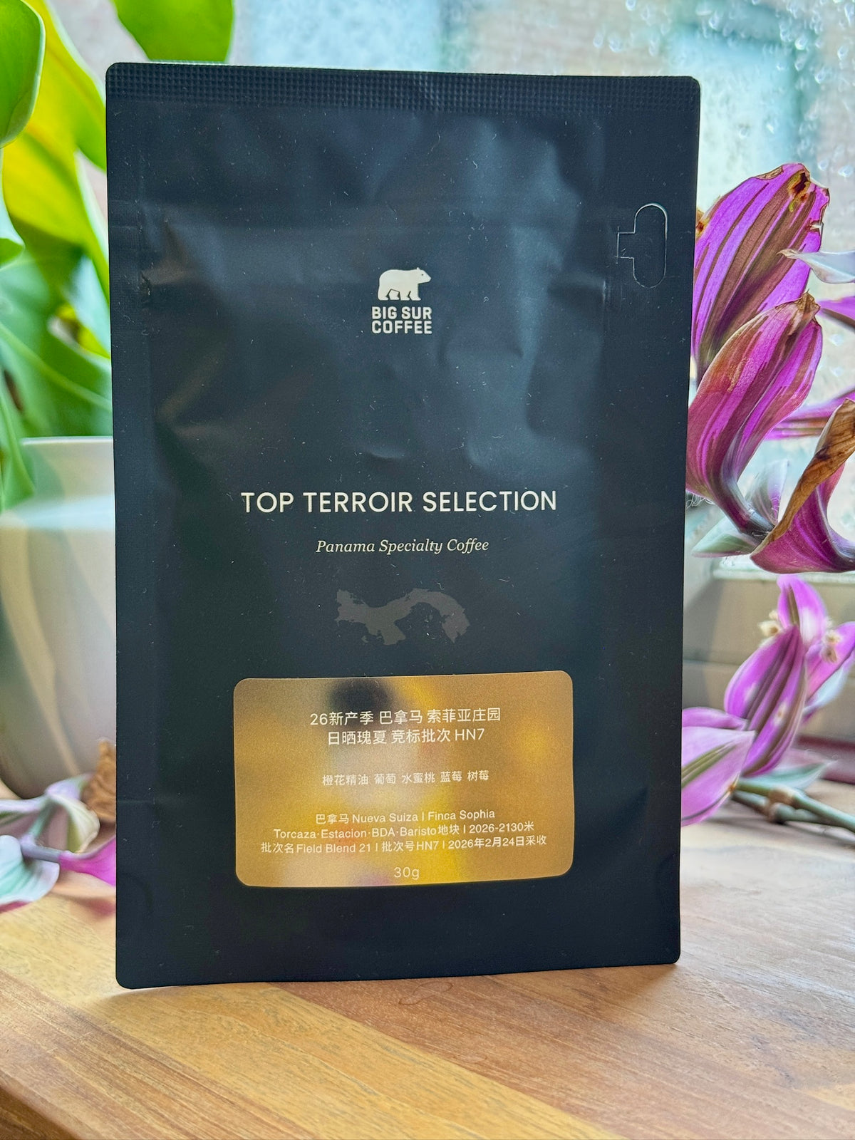 FINCA SOPHIA HERITAGE COLLECTION AUCTION LOT HN7 - GEISHA, NATURAL - PANAMA