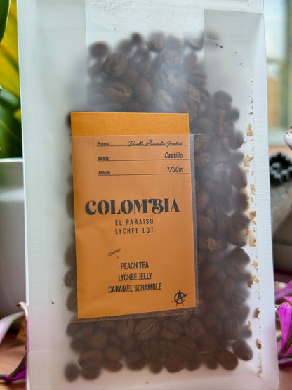EL PARAISO LYCHEE LOT - CASTILLO, DOUBLE ANAEROBIC WASHED - COLOMBIA