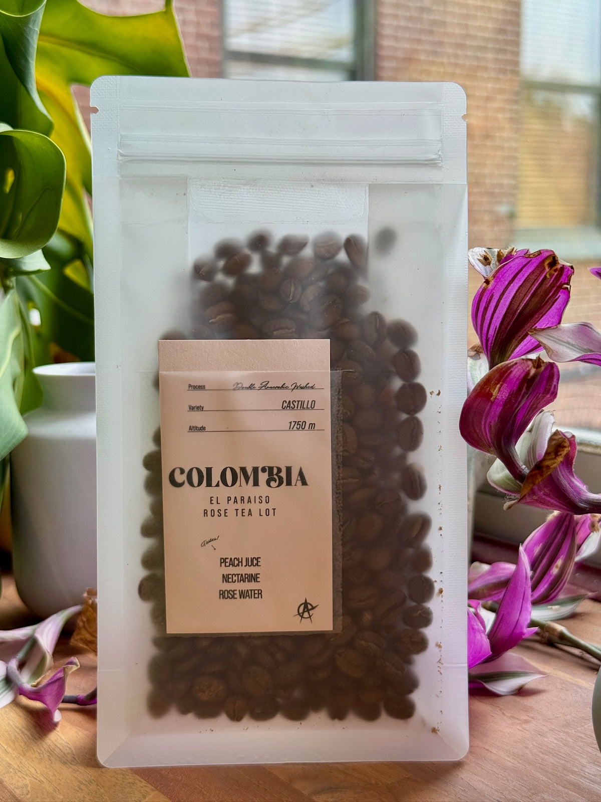 EL PARAISO ROSE TEA LOT - CASTILLO, DOUBLE ANAEROBIC WASHED - COLOMBIA