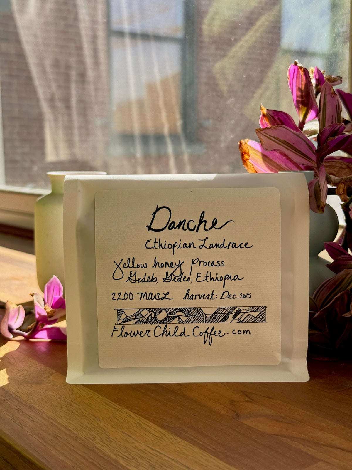 DANCHE - ETHIOPIAN LANDRACE, YELLOW HONEY - ETHIOPIA