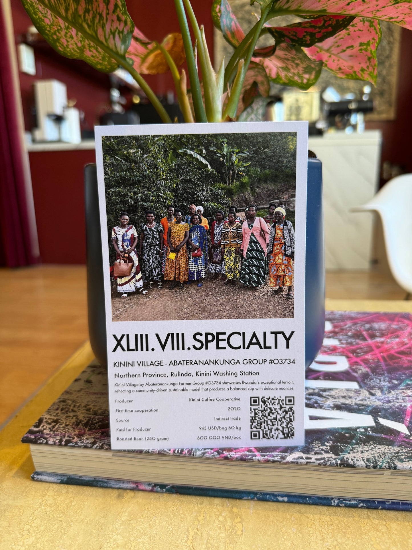 KININI VILLAGE BY ABATERANANKUNGA FARMER GROUP #03734 - BOURBON, WASHED - RWANDA