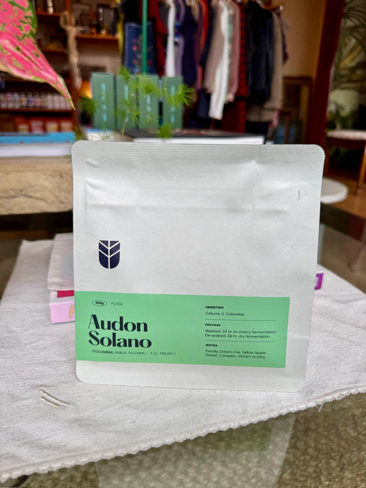 AUDON SOLANO - CATURRA & V. COLOMBIA, WASHED - COLOMBIA