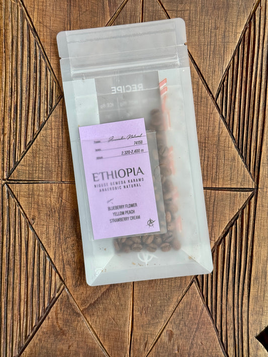 NIGUSE GEMEDA KARAMO - 74158, ANAEROBIC NATURAL - ETHIOPIA