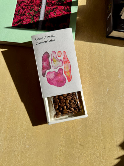 GEMS OF ARAKU CRIMSON GAINS - NATURAL - INDIA