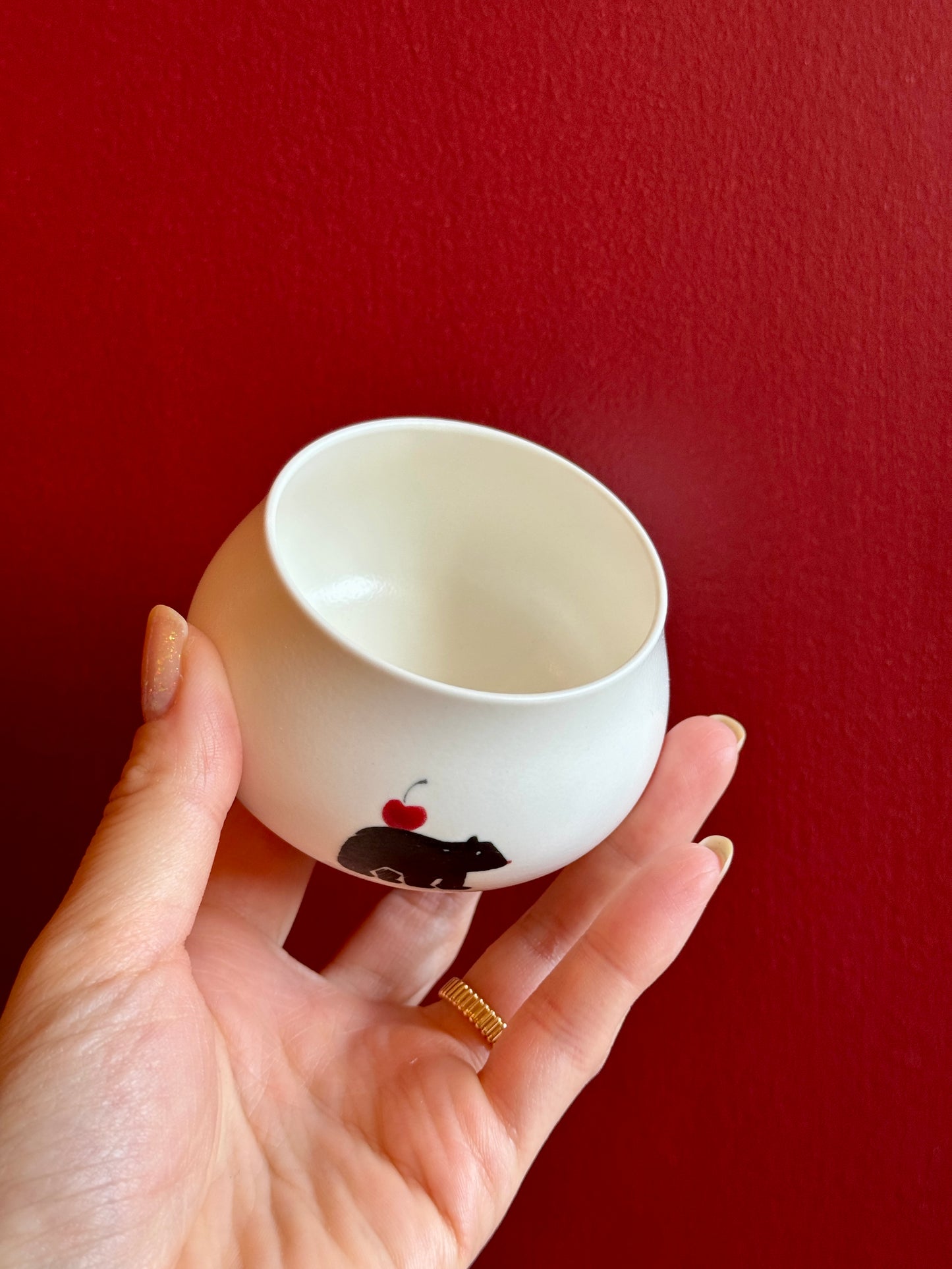 PORCELAIN TASTING CUP