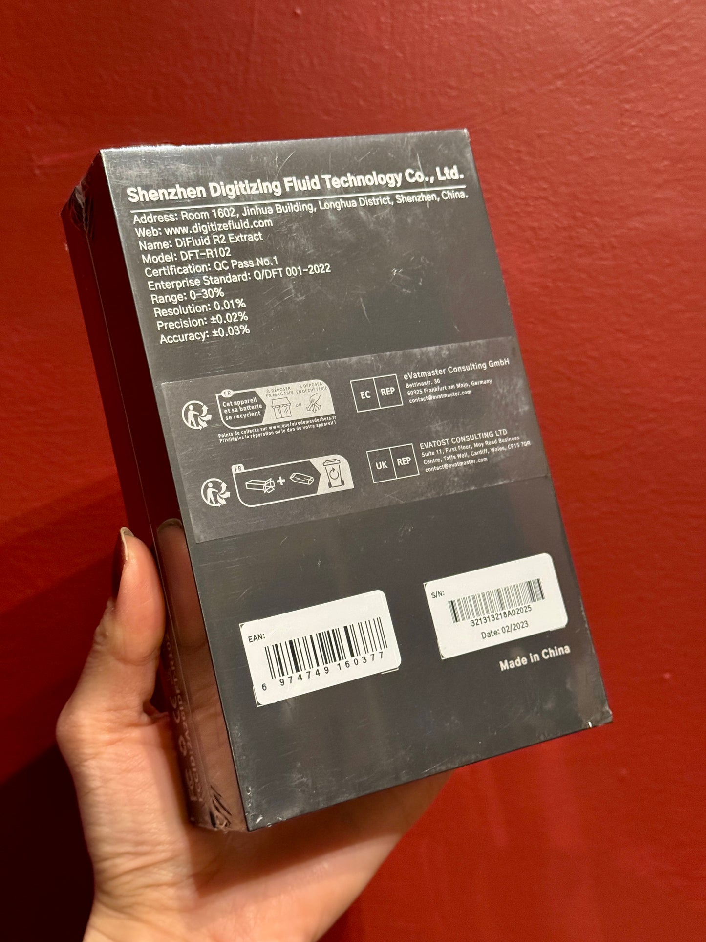 R2 Extract Refractometer