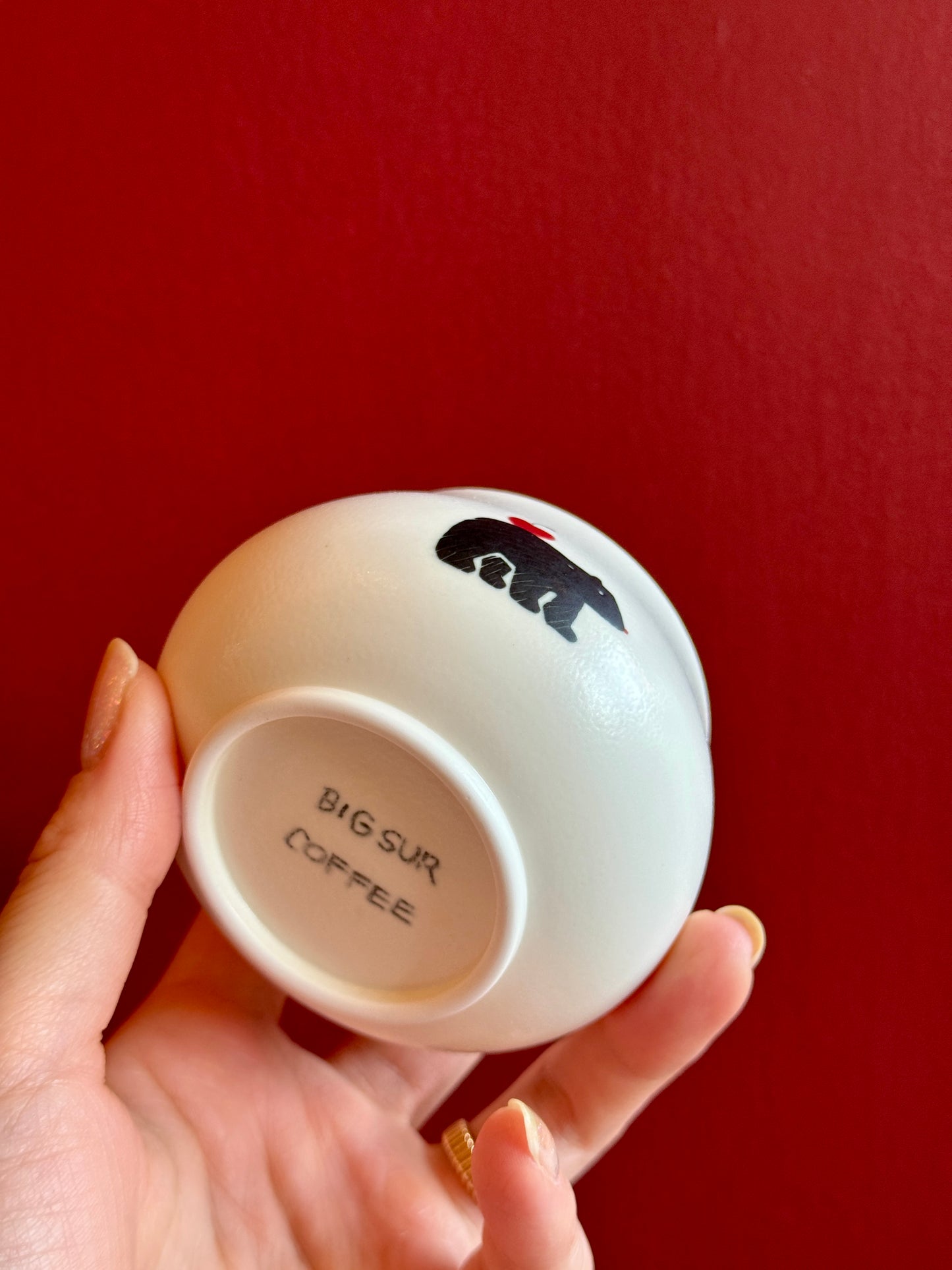 PORCELAIN TASTING CUP