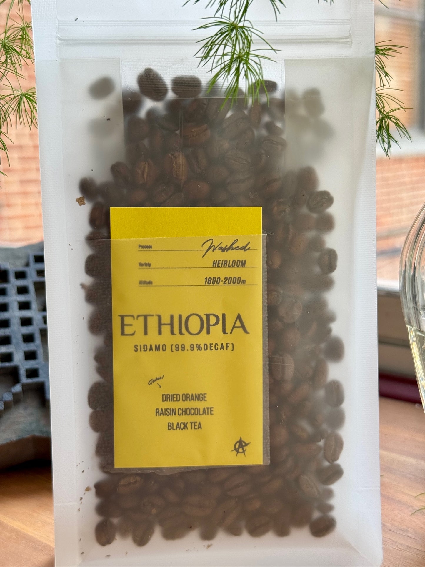 SIDAMO 99.9% DECAF - HEIRLOOM, WASHED - ETHIOPIA