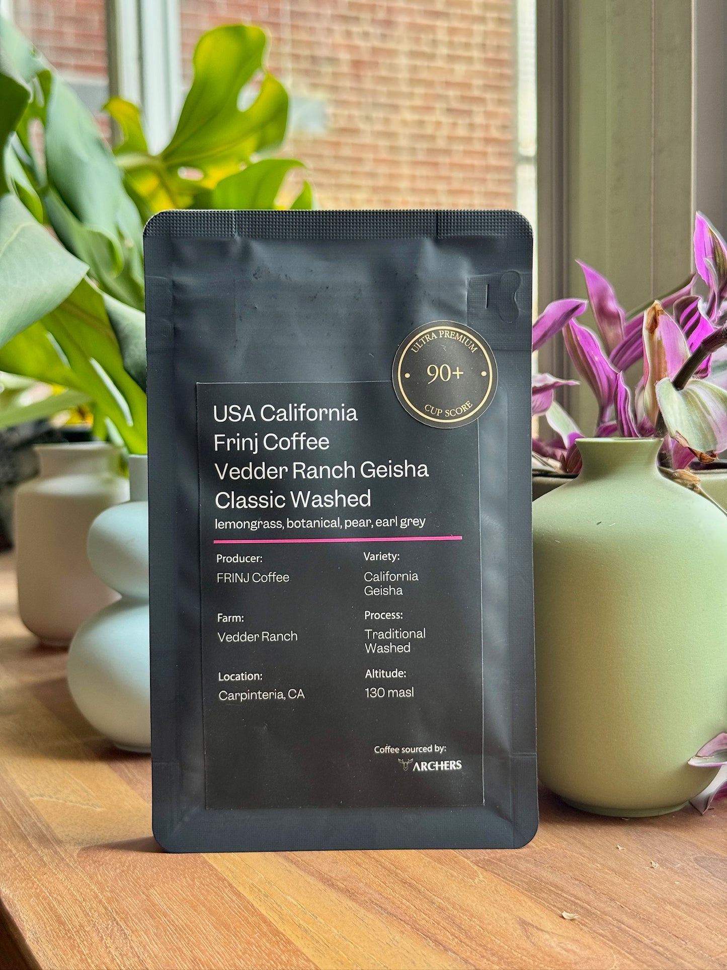 FRINJ COFFEE VEDDER RANCH - GEISHA, WASHED - UNITED STATES