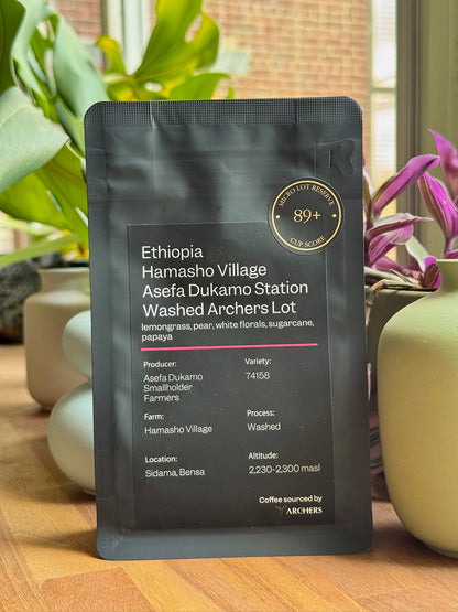 HAMASHO VILLAGE ASEFA DUKAMO STATION - 74158, WASHED (ARCHERS LOT) - ETHIOPIA