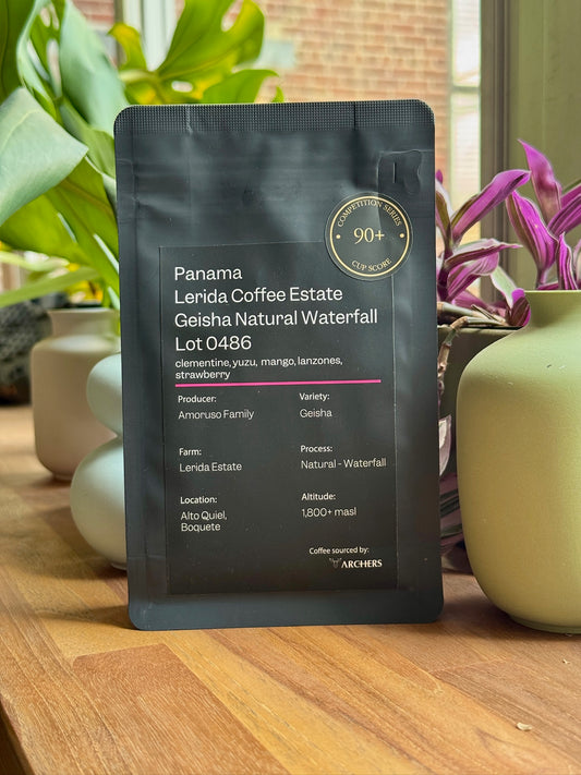 LERIDA COFFEE ESTATE - GEISHA, NATURAL WATERFALL, LOT 0486 - PANAMA