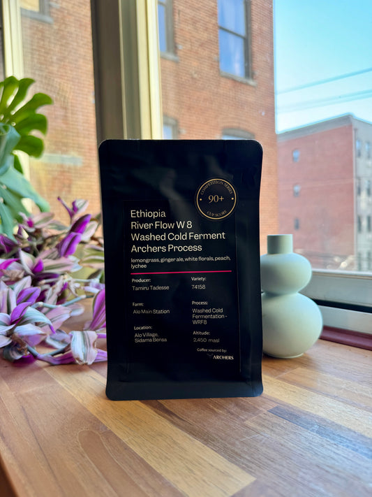 ALO COFFEE WRF8 ARCHERS EP - 74158, WASHED COLD FERMENTATION, RF8 - ETHIOPIA
