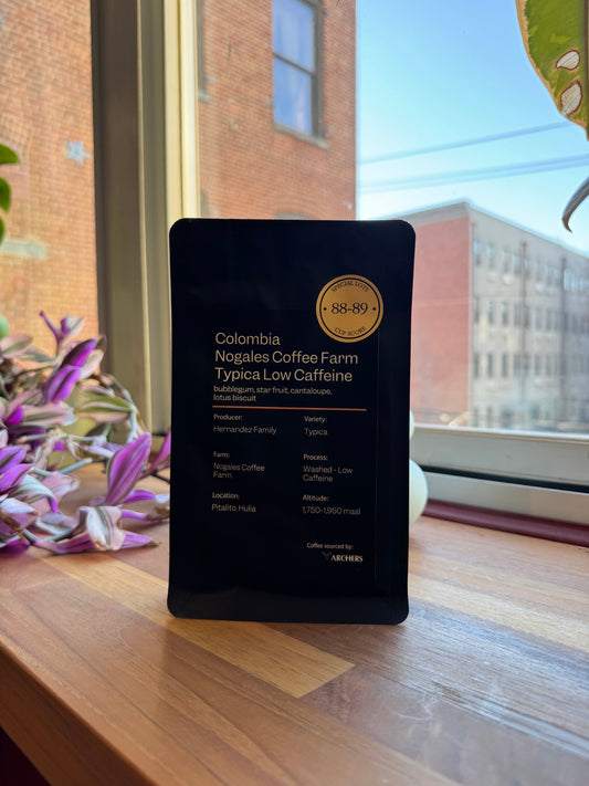 NOGALES COFFEE FARM TYPICA LOW CAFFEINE - TYPICA, WASHED - COLOMBIA