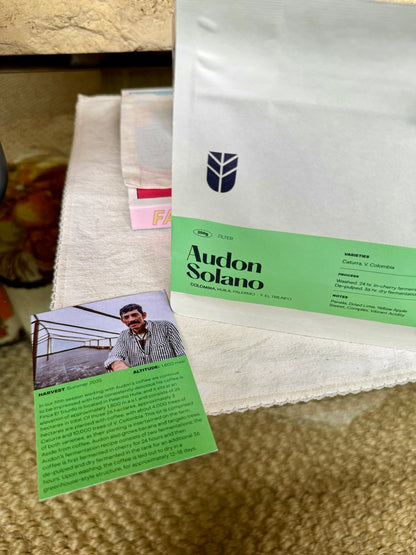 AUDON SOLANO - CATURRA & V. COLOMBIA, WASHED - COLOMBIA