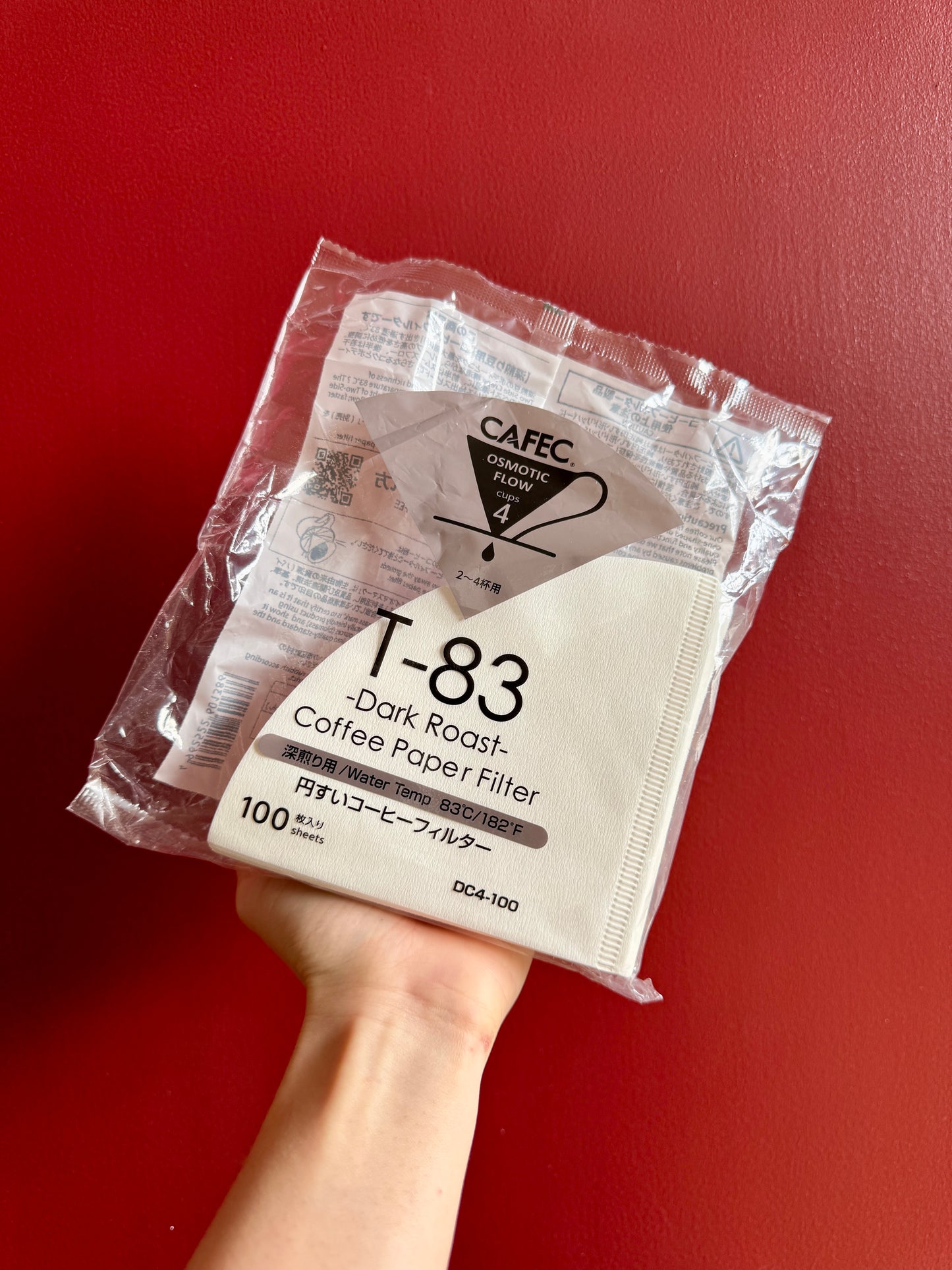 T-83 DARK ROAST FILTERS