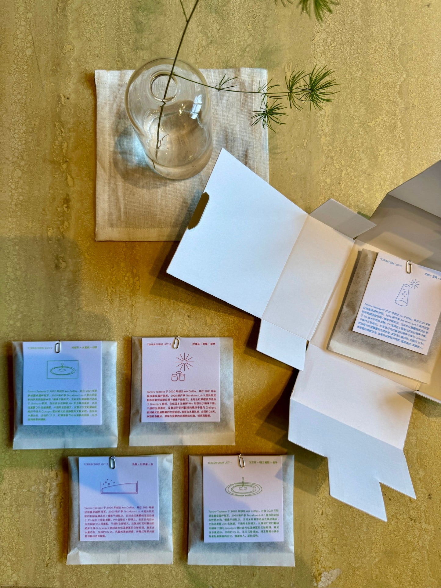 ALO TASTING SET - LOT 1-5 - ETHIOPIA