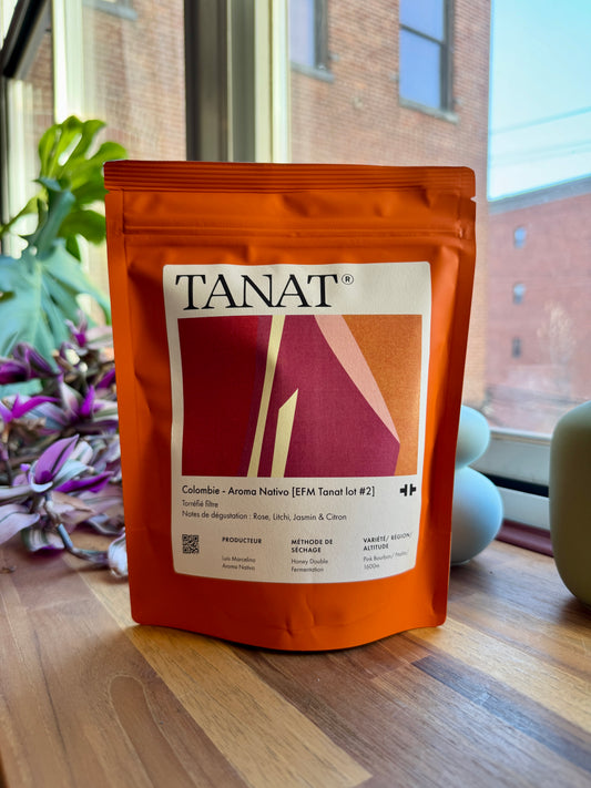 AROMA NATIVO EFM TANAT LOT #2 - PINK BOURBON, HONEY - COLOMBIA