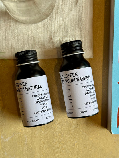 ALO COFFEE DARK ROOM SET - 74158, NATURAL & WASHED - ETHIOPIA