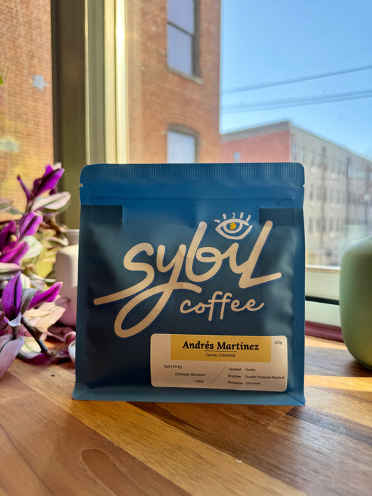 ANDRÉS MARTINEZ - GESHA, DOUBLE FERMENT WASHED - COLOMBIA