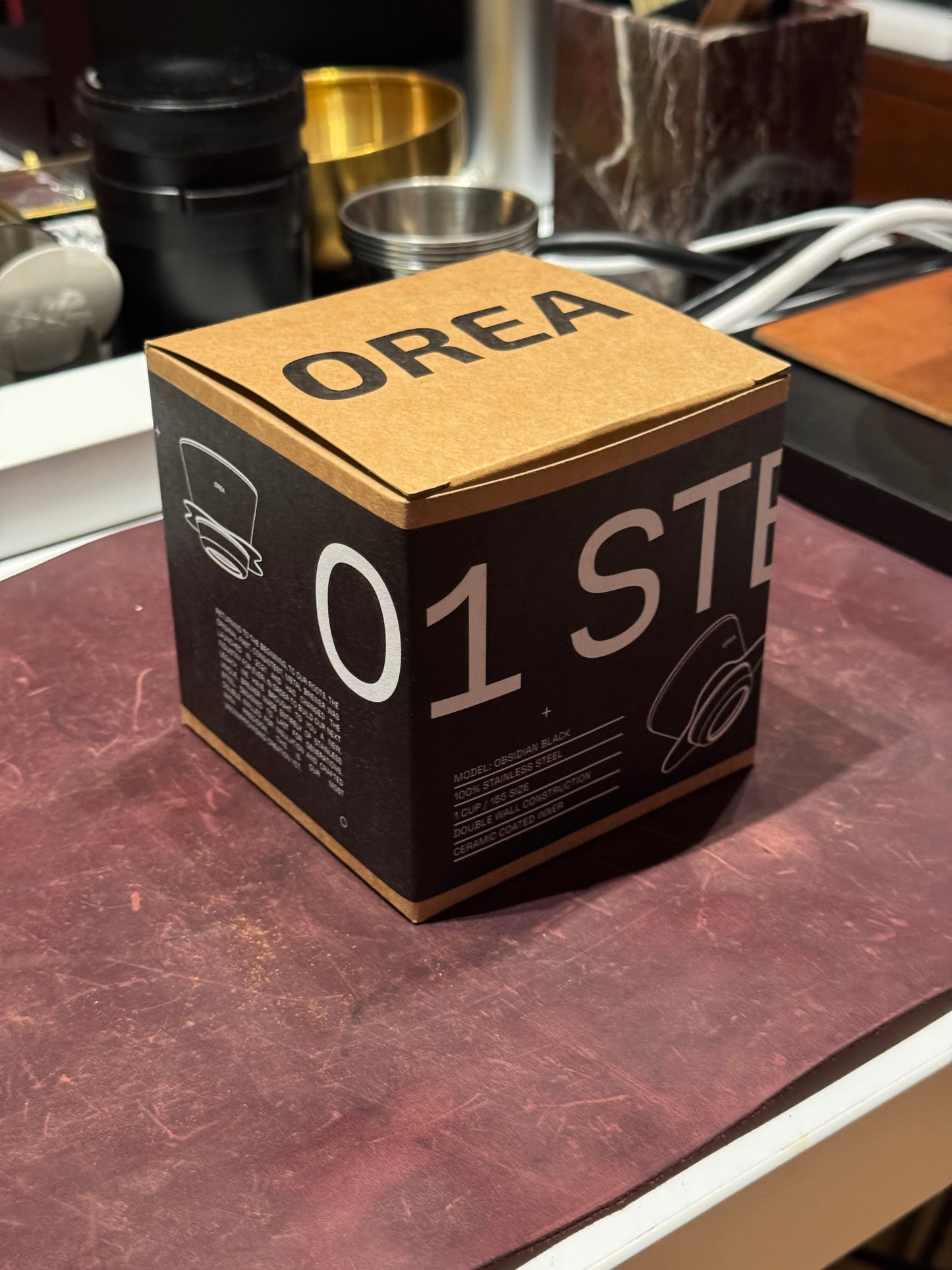 O1 BREWER - STEEL - OBSIDIAN BLACK