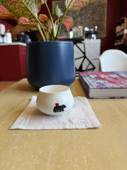 PORCELAIN TASTING CUP