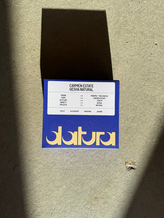 DATURA - CARMEN ESTATE - GESHA NATURAL