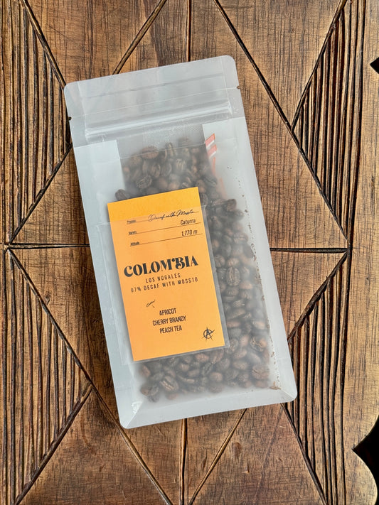 LOS NOGALES - CATURRA, 87% DECAF WITH MOSSTO - COLOMBIA