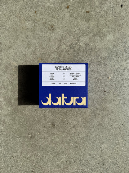 BAMBITO ESTATE - GESHA, WASHED - PANAMA