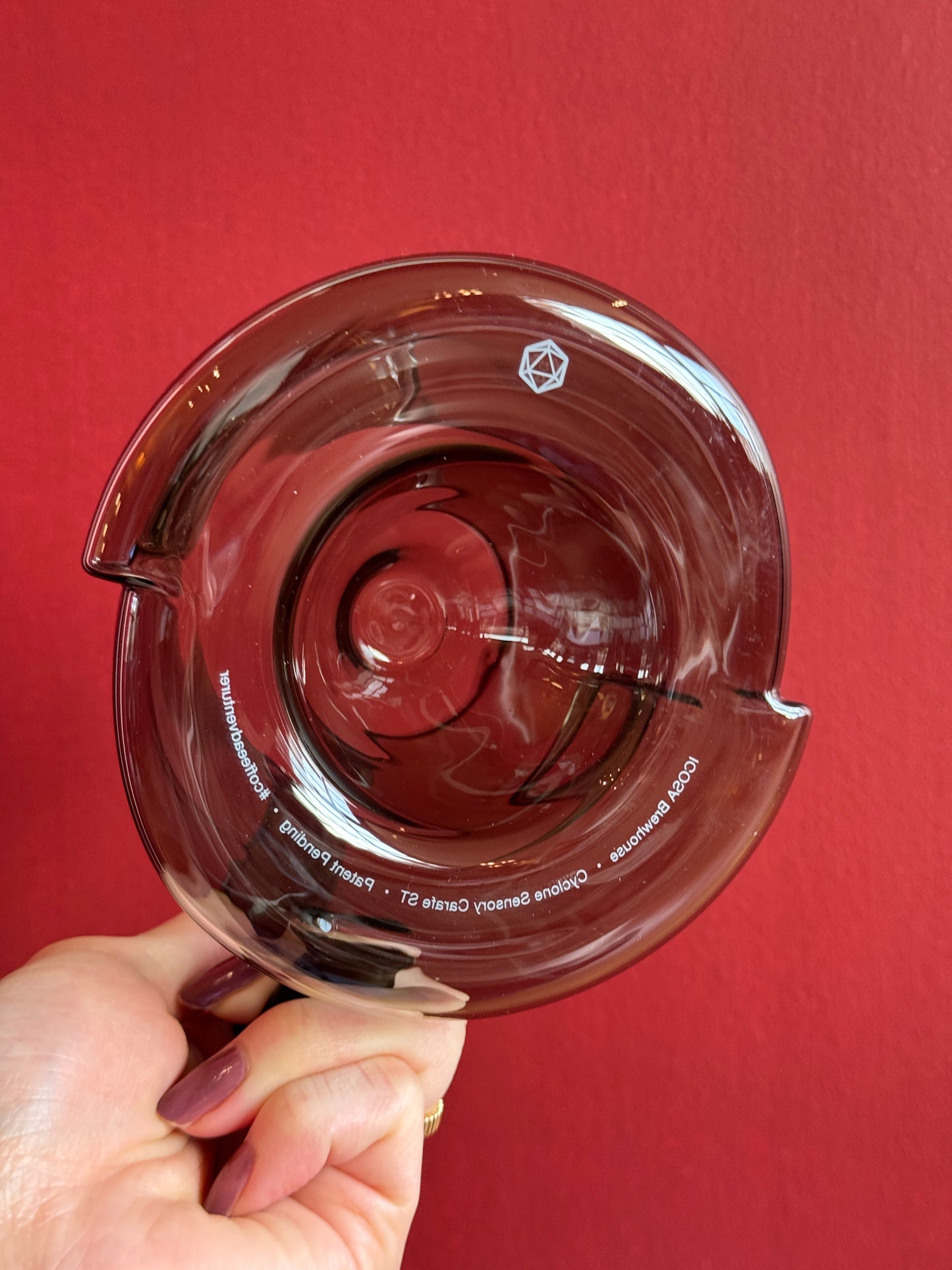 ICOSA - CYCLONE CARAFE - BLACK