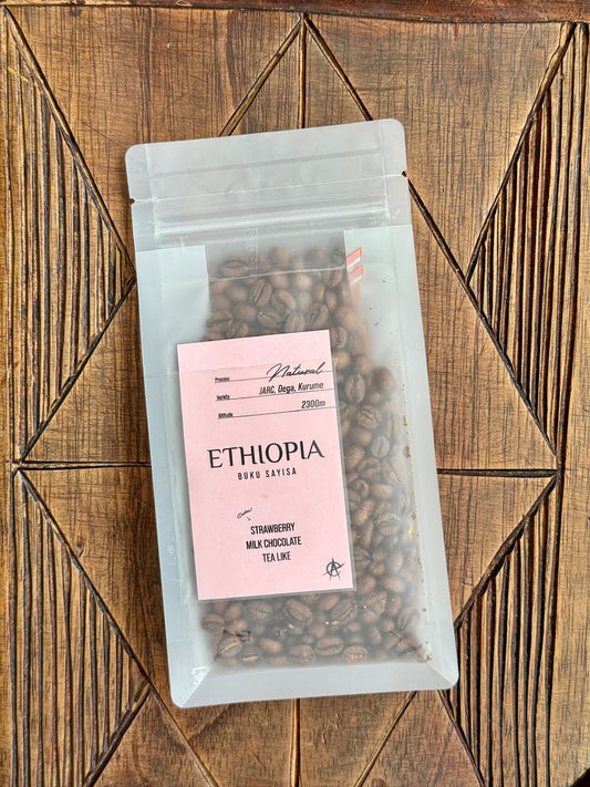 BUKU SAYISA - DEGA & KURUME, NATURAL - ETHIOPIA